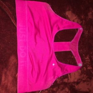 Pink Nike Sports Bra